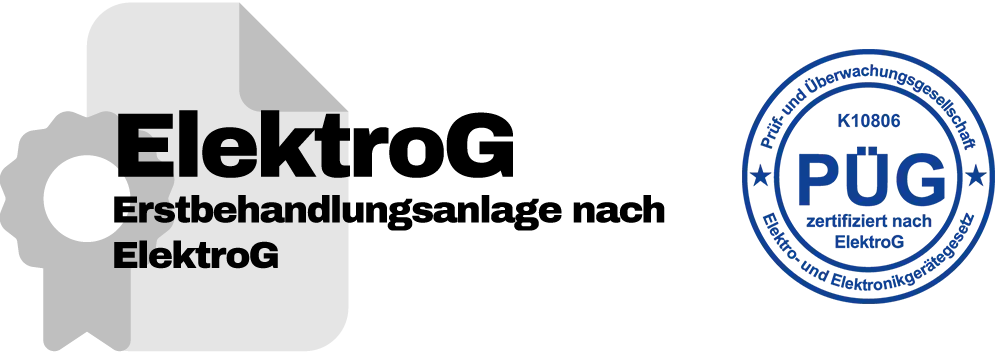 Erstbehandlungsanlage nach ElektroG Obrigheim