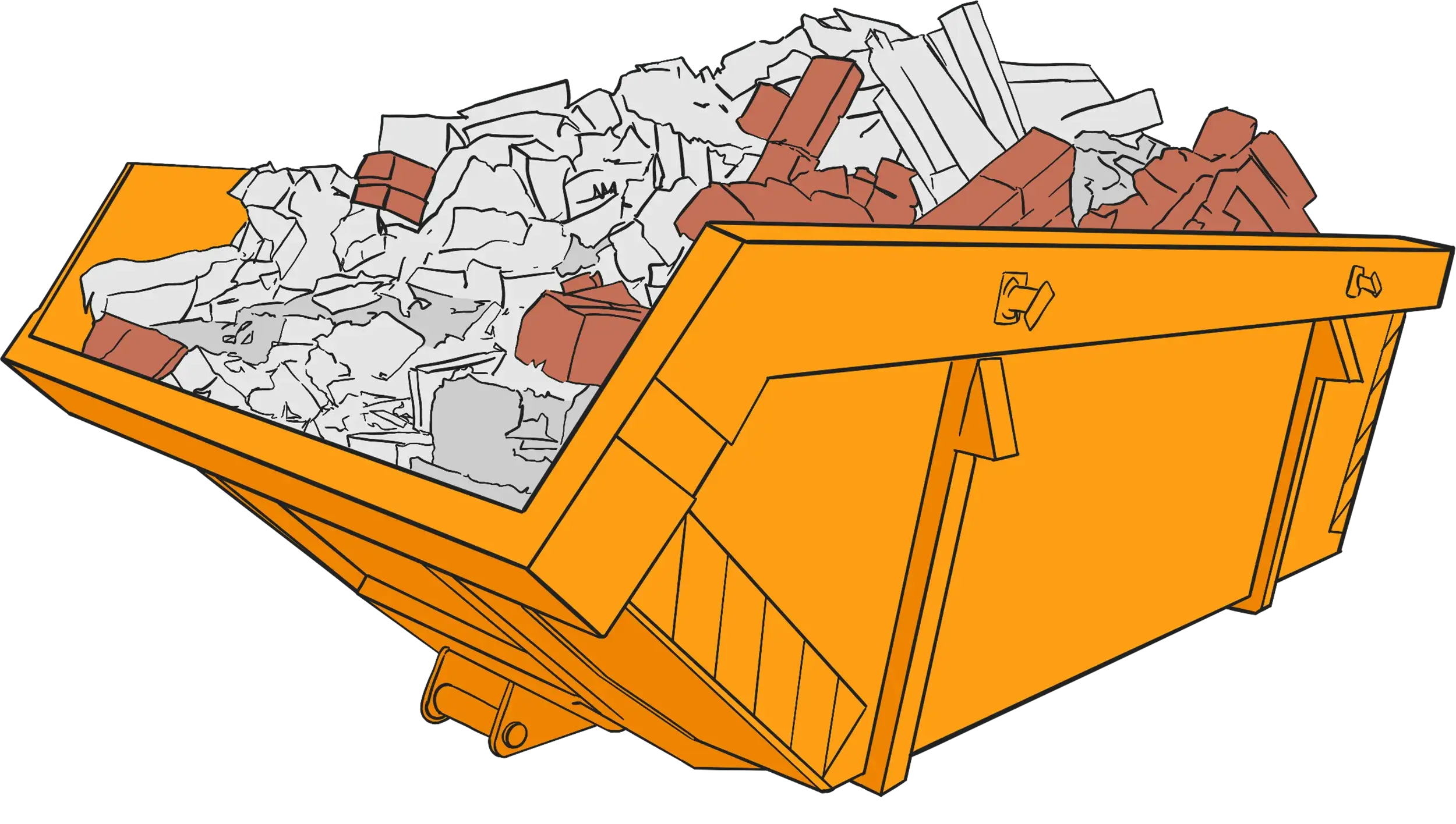 Bauschutt und Baumischabfälle